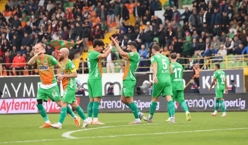 Alanyaspor rahat bir nefes aldı: 2-0