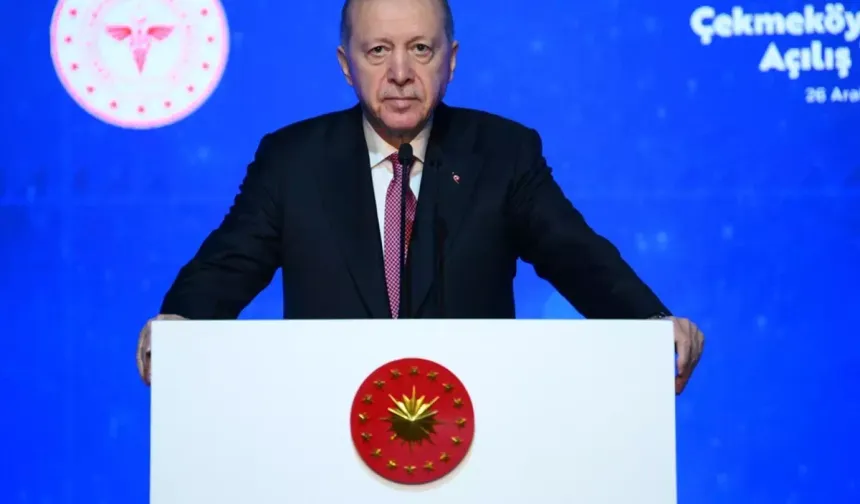 Erdoğan: Sağlık sistemimiz birçok ülkenin örnek aldığı bir model