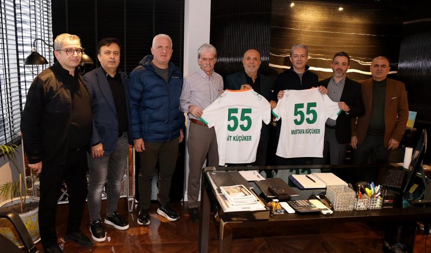 Alanyaspor’dan Küçüker İnşaat’a teşekkür ziyareti