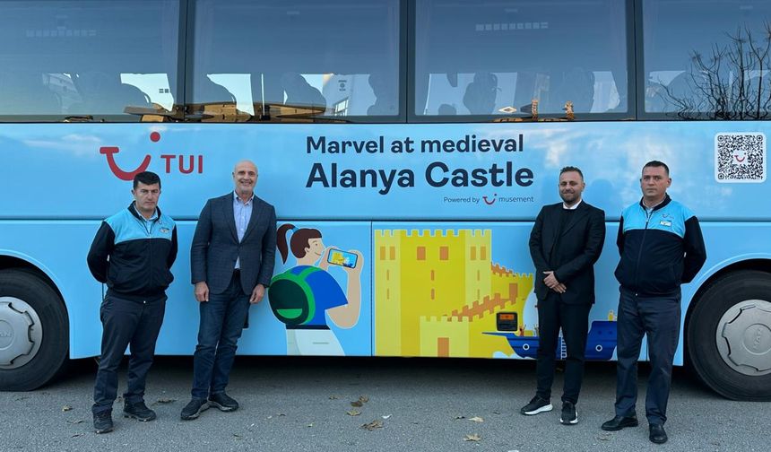 TUI’den Alanya tanıtımına anlamlı destek