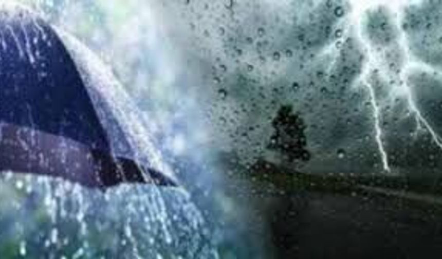 Meteoroloji'den Antalya'ya şiddetli yağış ve rüzgar uyarısı