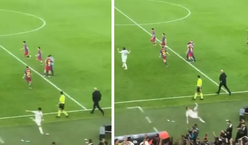 Süper Kupa finaline damga vuran anlar: Sinir krizi geçirdiği anlar kamerada