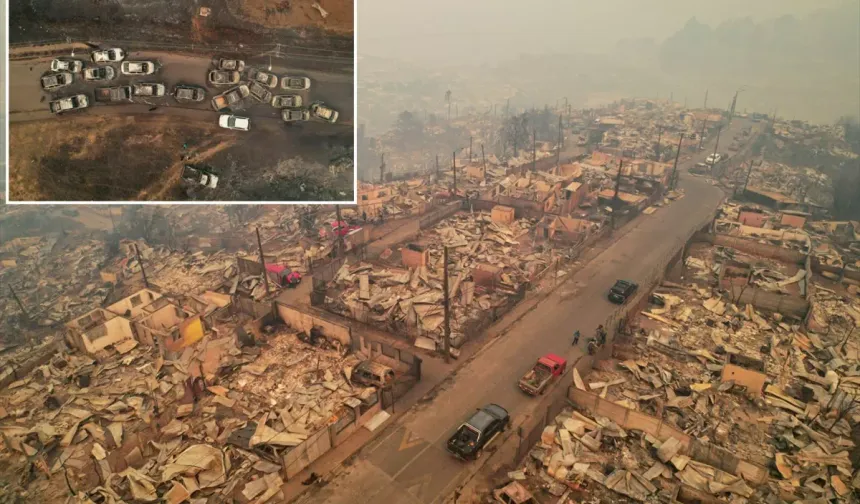 Alevler o ülkeyi yuttu: 18 ölü ve 300 ev yok oldu