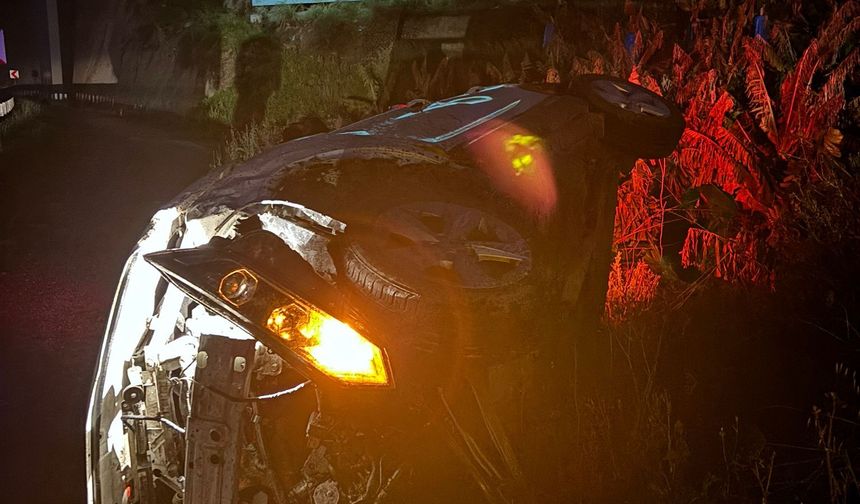 Direksiyonda uyuya kaldı