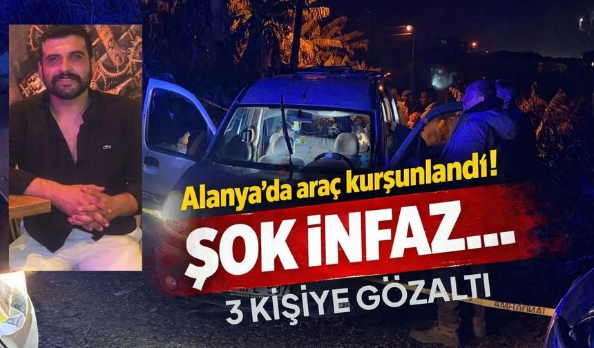 Alanya’daki korkunç infaza 3 gözaltı