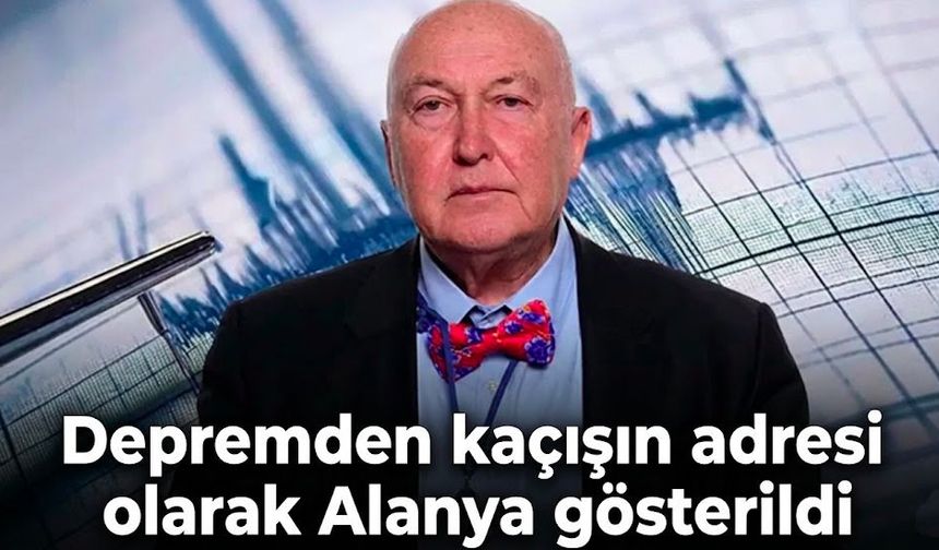 Ahmet Ercan duyurdu: Depremden kaçışın adresi olarak Alanya'yı gösterdi