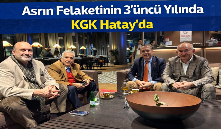 Asrın Felaketinin 3’üncü Yılında KGK Hatay’da