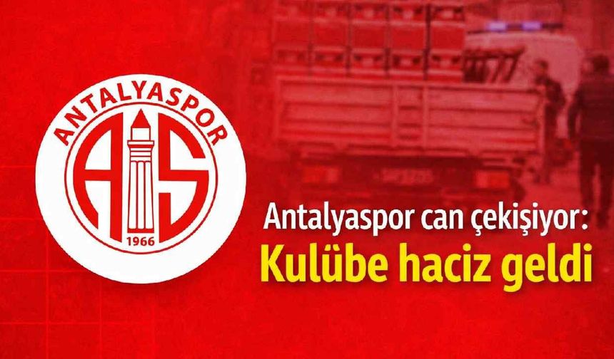 Antalyaspor can çekişiyor: Kulübe haciz geldi