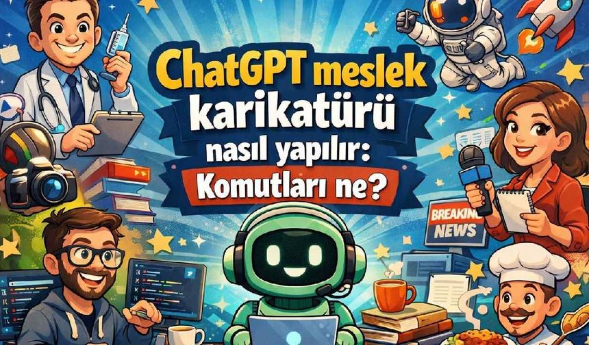 ChatGPT meslek karikatürü nasıl yapılır: Komutları ne?