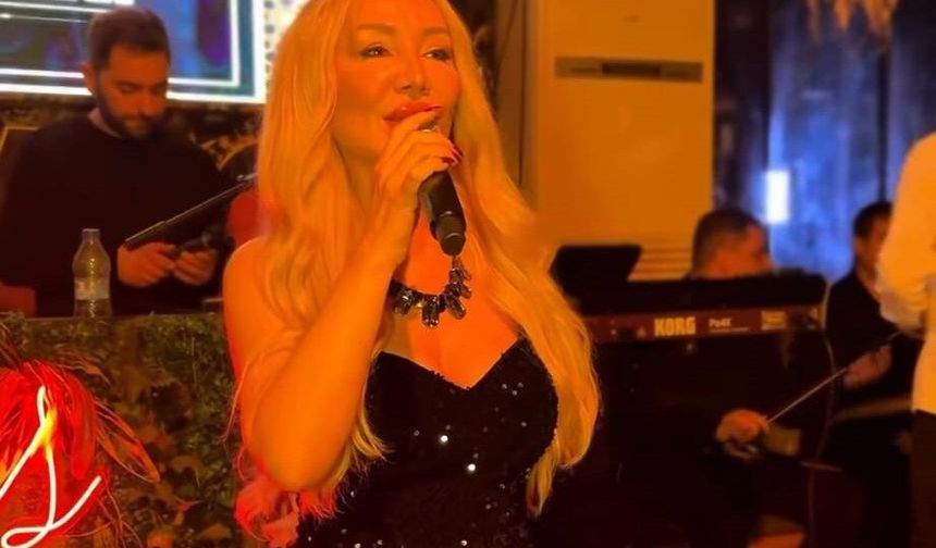 Suzan Aslan Alanya’da sahne aldı: Müzik dolu geceye yoğun ilgi