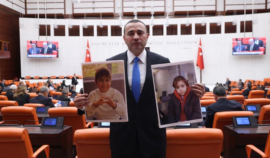 CHP’li Aykut Kaya, DMD hastası Taha Miraç ve Kerem’in durumunu meclis gündemine taşıdı