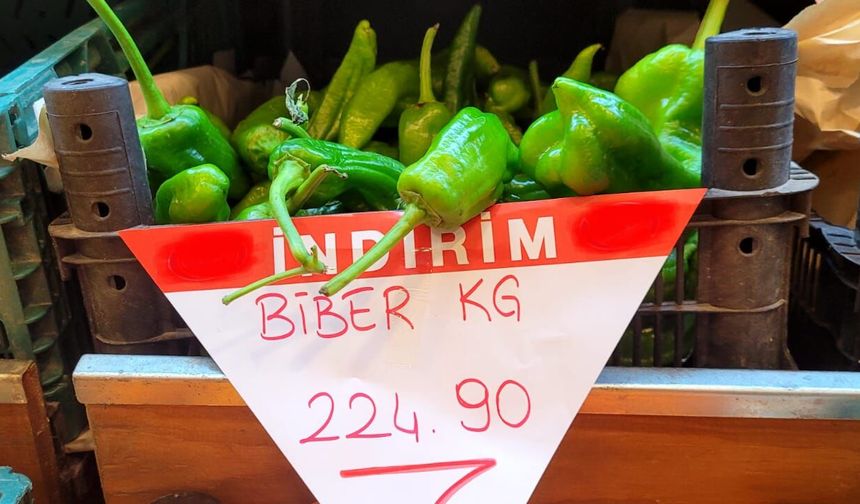 17 yılda alım gücü eridi: 133 kilo biberden 1 kiloya