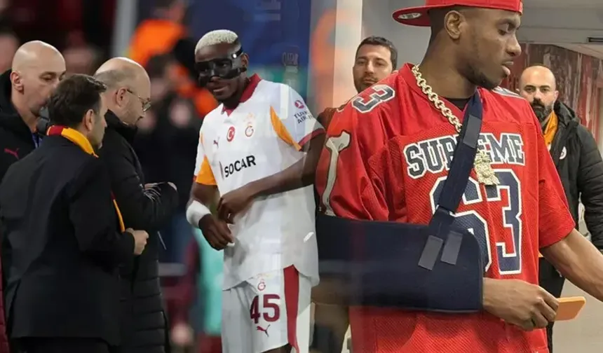 Galatasaray'da Osimhen'den kötü haber: Liverpool maçını tamamlayamamıştı