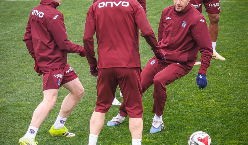 Trabzonspor'da ikas Eyüpspor maçı hazırlıkları başladı