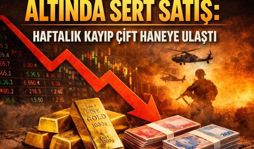 Güçlü dolar altını bastırdı: 4.500 doların altı görüldü