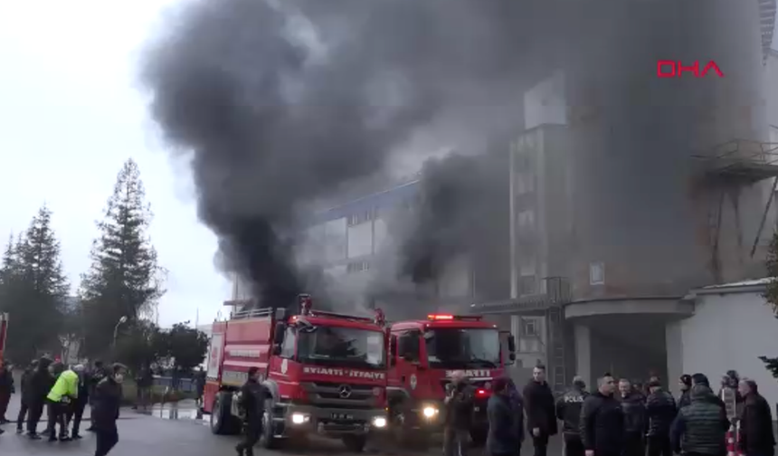 Son dakika - Fabrikada yangın çıktı