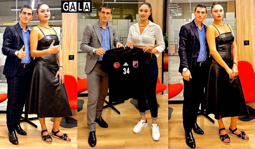 Genç Başkan Özgür Subaşı manken Beste Karahacıoğlu’nu ziyaret etti