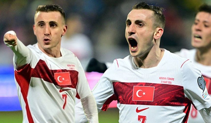 Milli maç sonucu: Türkiye Kosova’yı yendi (1 Nisan)