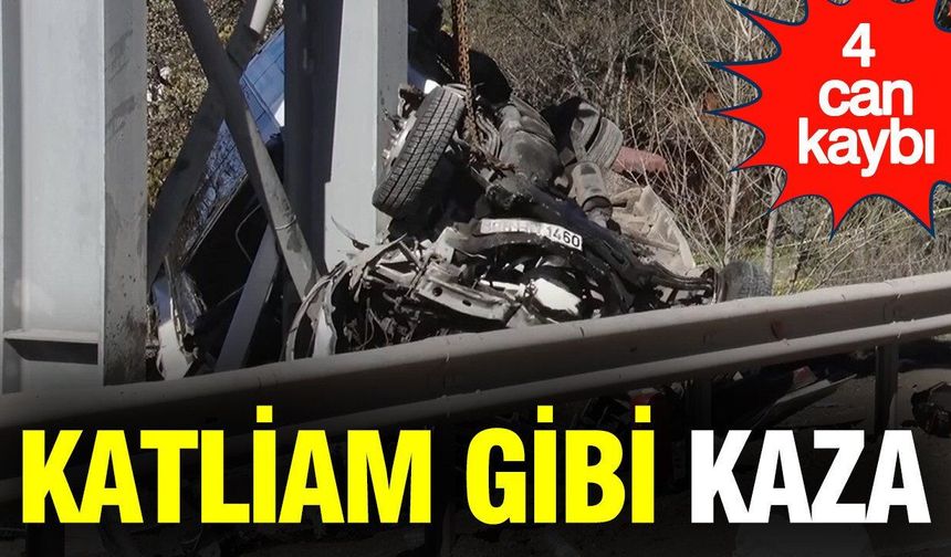 Ankara’da otobüs üst geçide çarptı: 4 ölü, 13 yaralı