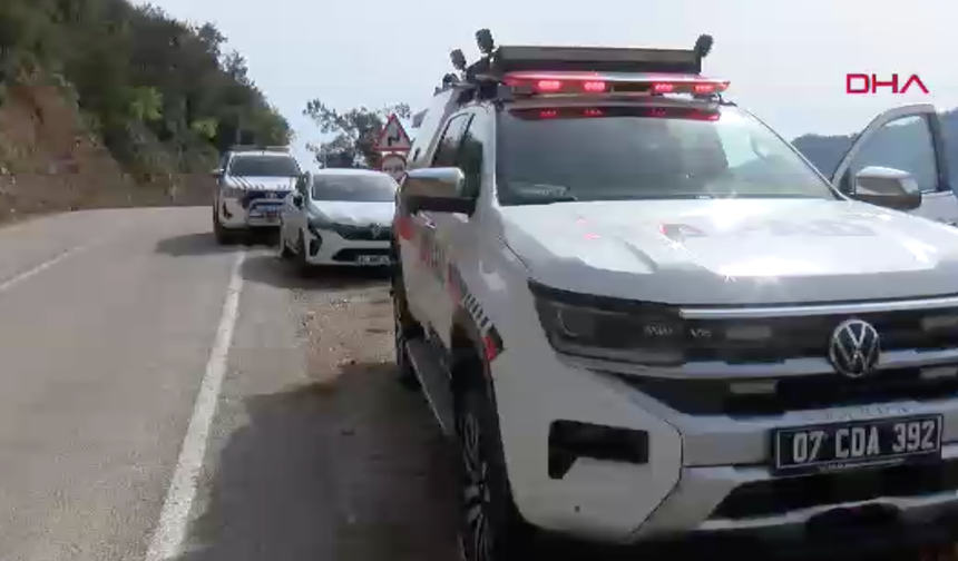 Antalya’da dağda yürüyüş yaparken kayboldu; dronla bulundu