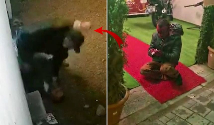 Eski eşinin sevgilisini öldüresiye dövdü: İşte o anlar