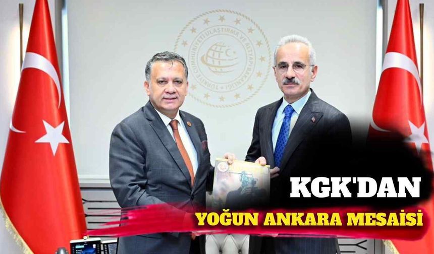 KGK'dan yoğun Ankara mesaisi