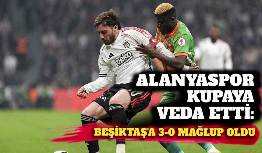 Alanyaspor kupaya veda etti