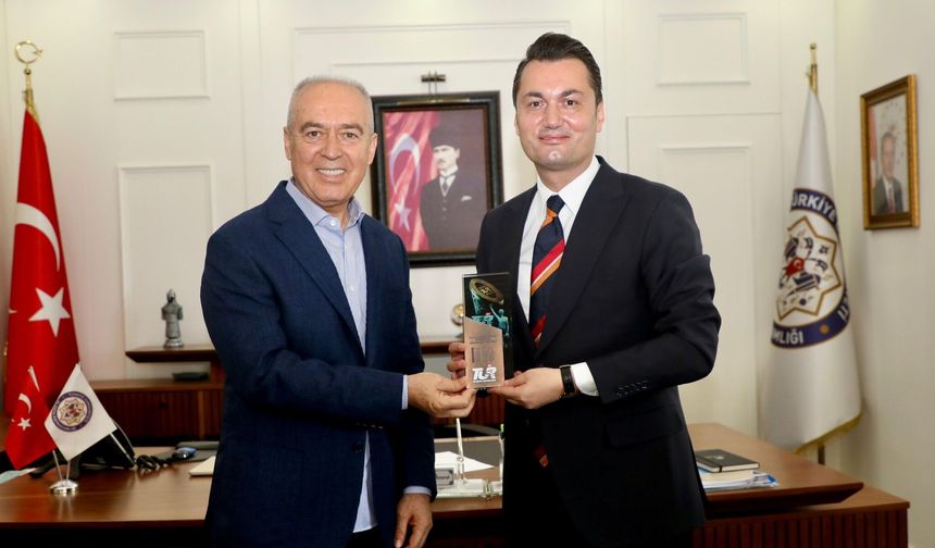 Bisiklet Turuna davet Alanya’da verildi: Kaymakam Öztürk’e resmi ziyaret