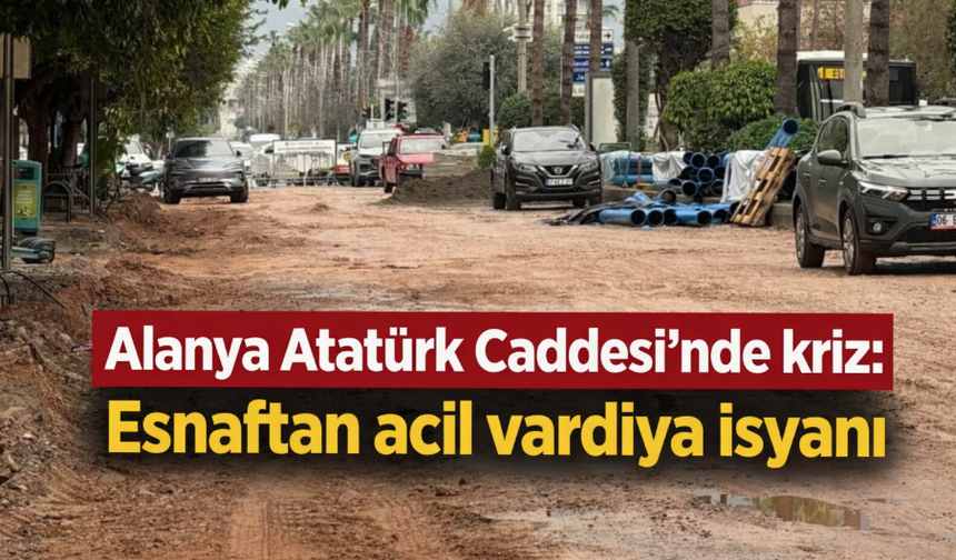 Alanya Atatürk Caddesi'nde kriz: Esnaftan acil vardiya isyanı