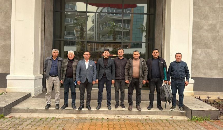 Alanya tarımında sulama seferberliği: Başkan Göktepe’den çözüm odaklı zirve