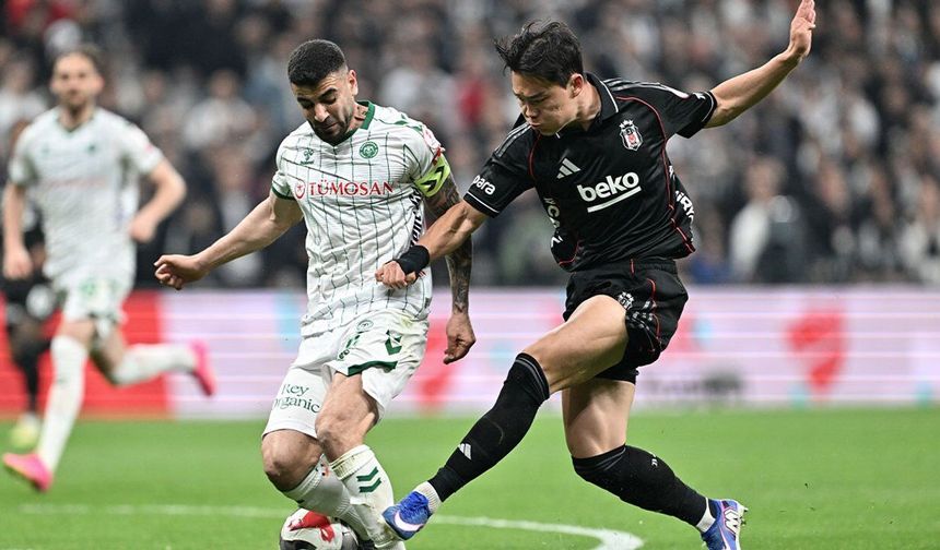 Konyaspor, Beşiktaş'ı 90+8'de penaltıyla eledi
