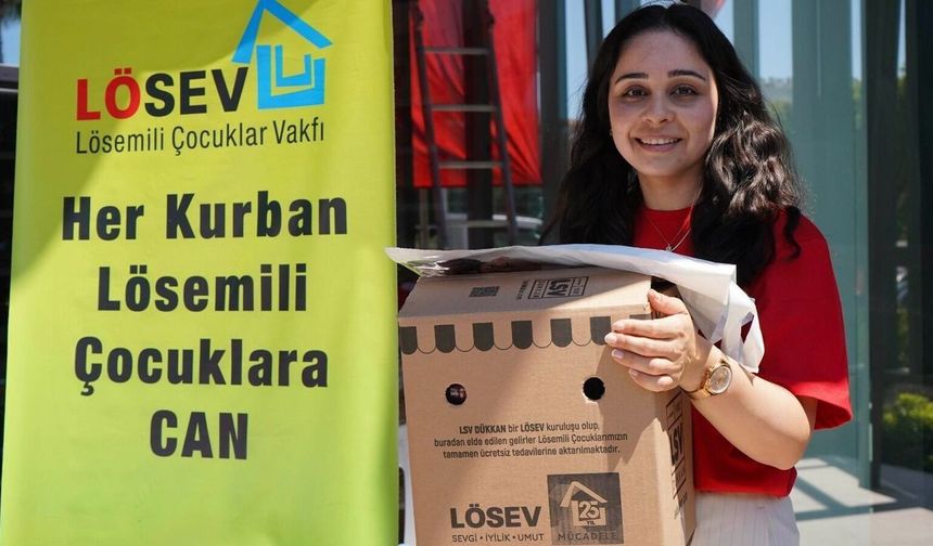 LÖSEV'den Antalya'da 180 kanser hastası aileye et desteği