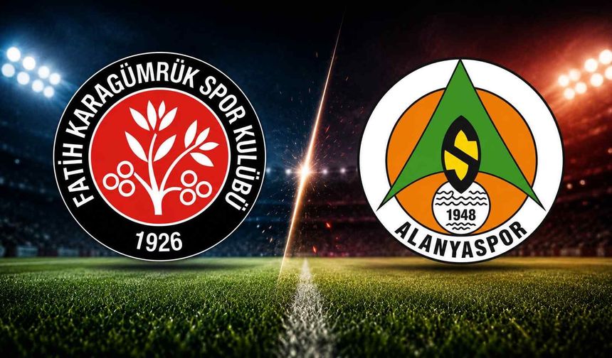 Fatih Karagümrük - Alanyaspor karşılaşmasının hakemi belli oldu