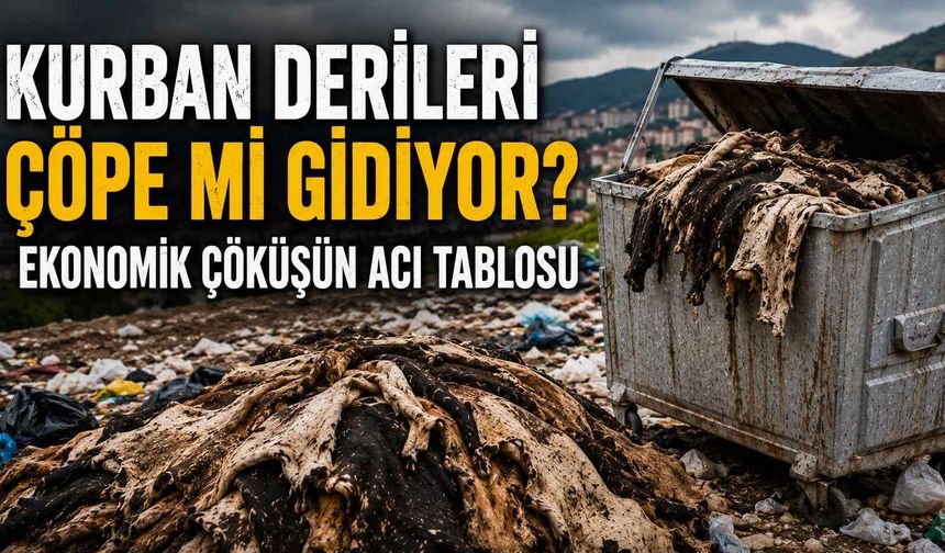 Kurban derileri çöpe mi gidiyor? Ekonomik çöküşün acı tablosu