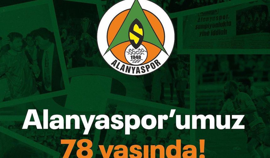 Alanyaspor 78 yaşında: Akdeniz’in gururu Süper Lig’de tarih yazıyor