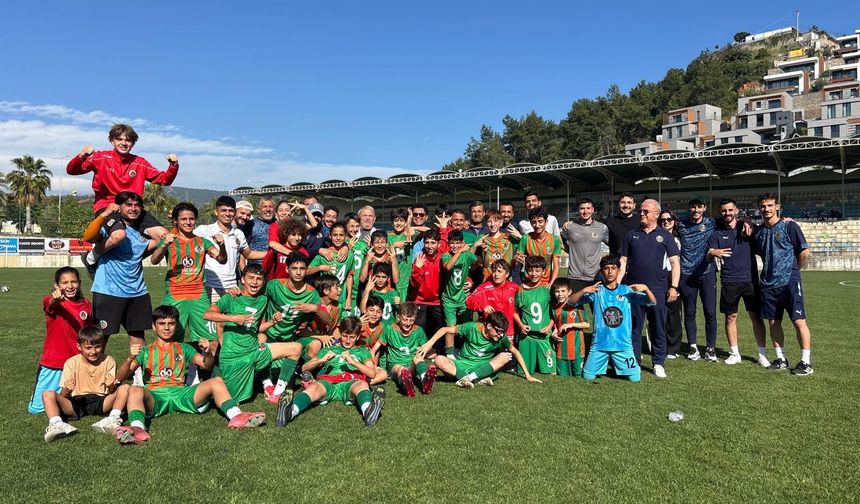 Corendon Alanyaspor U13, Antalyaspor’u 3-1 yendi