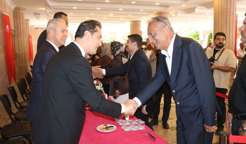 Alanya protokolü bayramlaştı