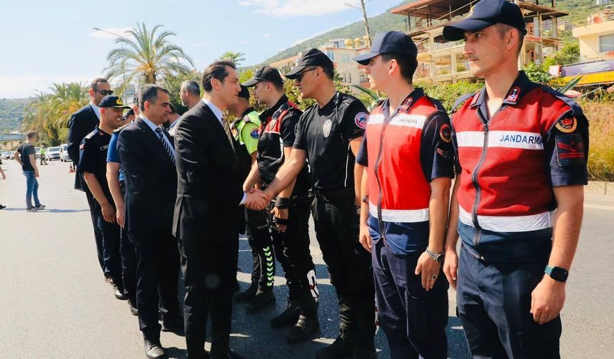 Kaymakam Öztürk’ten bayram trafiği denetimi