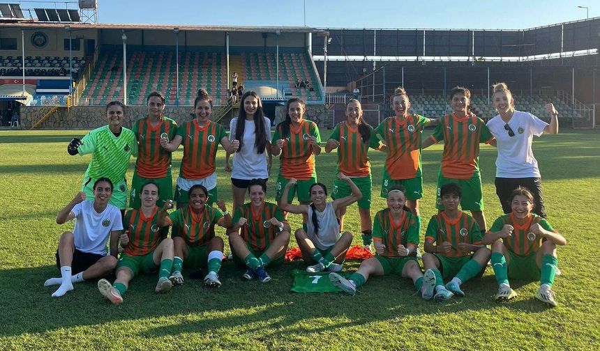 Alanyaspor kadınları çeyrek finalde