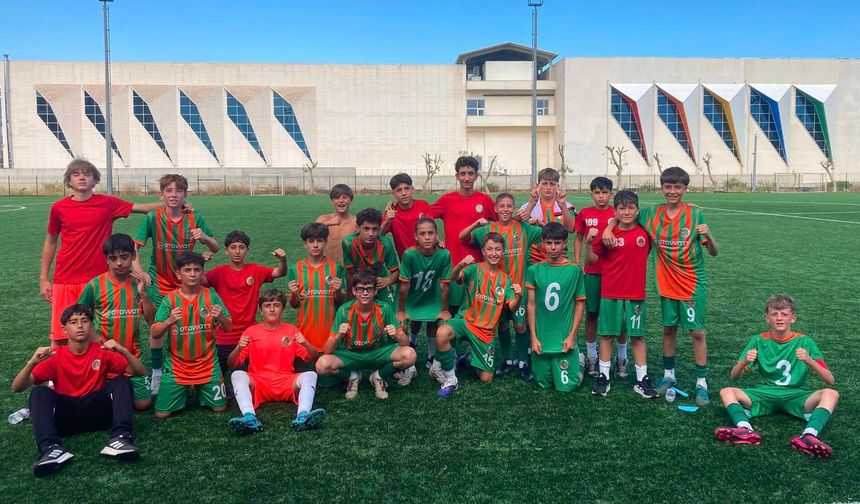 Alanyaspor U13’ten farklı galibiyet