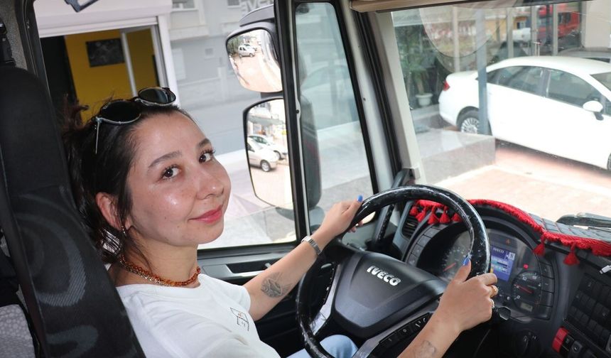 Antalya'da memuriyeti bıraktı, Avrupa'da TIR şoförü oldu