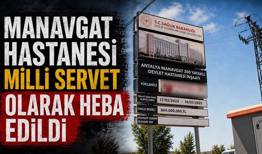 Manavgat'ta hastane inşaatı meclis gündemine taşındı