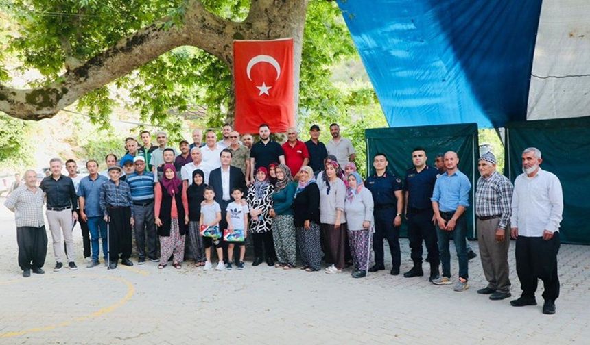 Kaymakam Öztürk mahalle ziyaretlerine devam ediyor