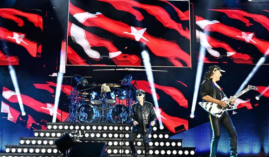 Efsane rock grubu Scorpions 33 yıl sonra İstanbul'da