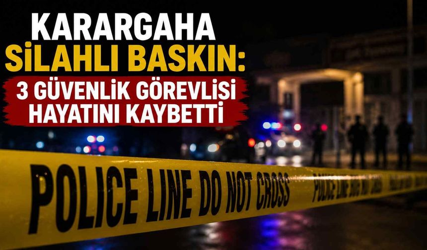 Karargaha silahlı baskın: 3 güvenlik görevlisi hayatını kaybetti