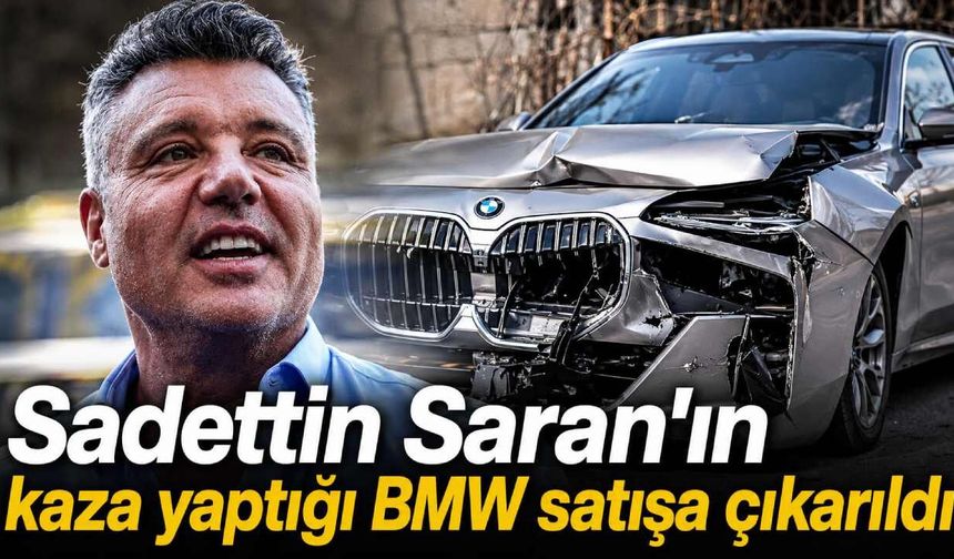Sadettin Saran’ın lüks otomobili ilanda: Fiyatı ve hasar kaydı gündem oldu