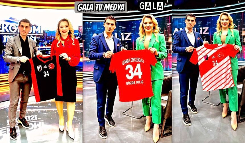 Genç Başkan Özgür Subaşı sunucu Gözde Kılıç’ı ziyaret etti