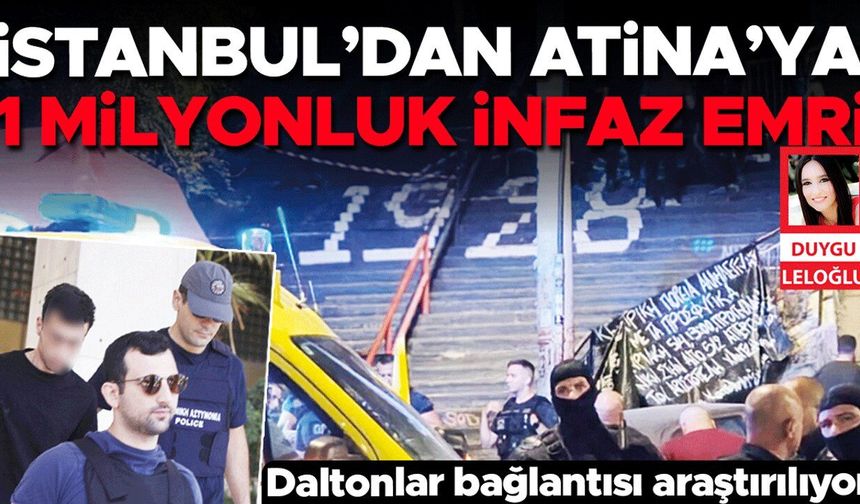 Atina'da 1 milyon liralık infaz: Daltonlar şüphesi