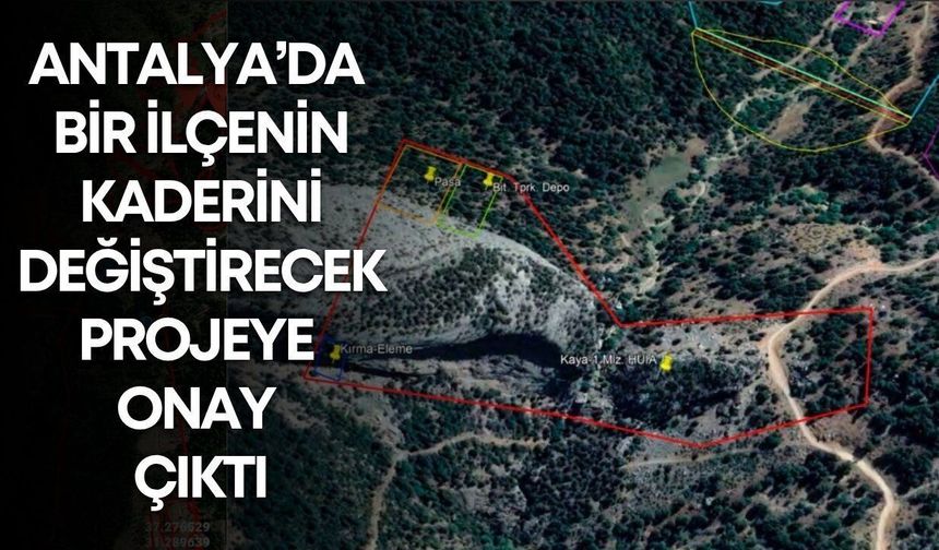 Manavgat'ta Düzağaç Göleti projesine ÇED onayı verildi