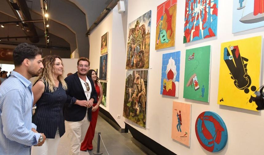 Kepez DokumaPark'ta Artesign 100 Eser Sergisi açıldı